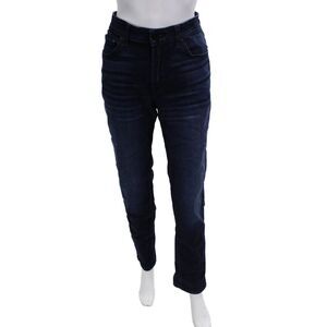 Monfrere Mens Dark Blue Skinny Straight Jeans Size 30